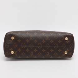 Pre Owned Louis Vuitton Venus Black Monogram Canvas and Leather Bag