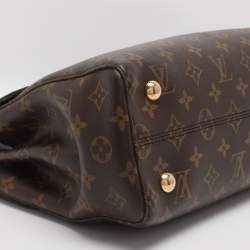 Pre Owned Louis Vuitton Venus Black Monogram Canvas and Leather Bag