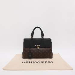 Pre Owned Louis Vuitton Venus Black Monogram Canvas and Leather Bag