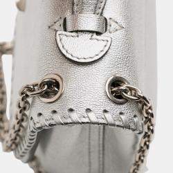 Pre Owned حقيبة لويس فويتون سلسلة فيري إكوم بلوم كوير معدني فضي