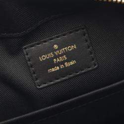 Pre Owned Louis Vuitton Santa Monica Damier Ebene Canvas Crossbody Bag