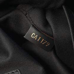 Pre Owned Louis Vuitton Santa Monica Damier Ebene Canvas Crossbody Bag