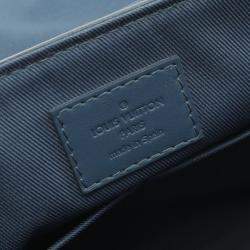 مملوكة مسبقًا Louis Vuitton Aerogram Takeoff Green Tone Leather Shoulder Bag