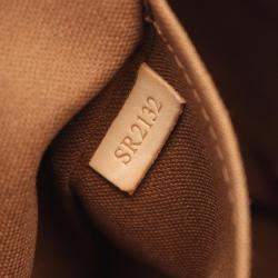 Pre Owned حقيبة يد توتس لوي فيتون باليرمو كانفاس مونوغرام بني PM