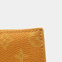 Pre Owned Louis Vuitton Sac Plat 24H Yellow Canvas Tote Bag