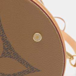 Pre Owned حقيبة يد علوية لويس فيتون كانز قماش بني وجلد