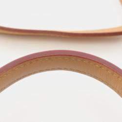 Pre Owned حقيبة يد علوية لويس فيتون كانز قماش بني وجلد