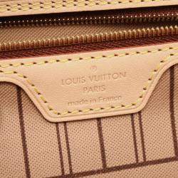 مملوكة مسبقًا حقيبة توت لويس فيتون قماش مونوغرام بني مقاس متوسط