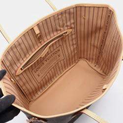 مملوكة مسبقًا حقيبة توت لويس فيتون قماش مونوغرام بني مقاس متوسط