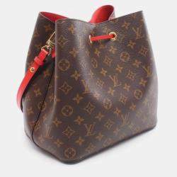مملوكة مسبقًا Louis Vuitton NeoNoe Coquelicot Monogram Canvas Shoulder Bag