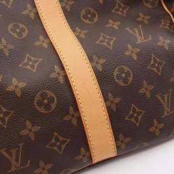 Pre Owned Louis Vuitton Keepall Bandouliere 60 Monogram Canvas Boston Bag