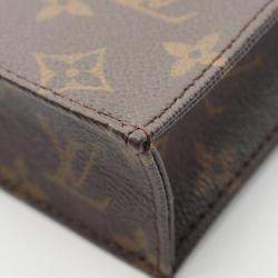 مملوكة مسبقًا Louis Vuitton Petite Sac Plat Monogram Canvas Shoulder Bag