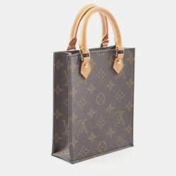 مملوكة مسبقًا Louis Vuitton Petite Sac Plat Monogram Canvas Shoulder Bag