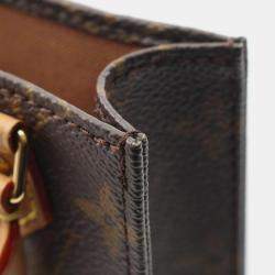 مملوكة مسبقًا Louis Vuitton Petite Sac Plat Monogram Canvas Shoulder Bag