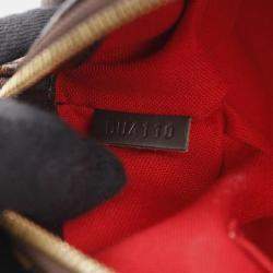 Pre Owned حقيبة لوي فيتون فيرونا بي إم كانفاس دامييه أيبين كتف