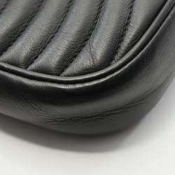 Pre Owned حقيبة كتف لويس فويتون نيو ويف جلد نوار