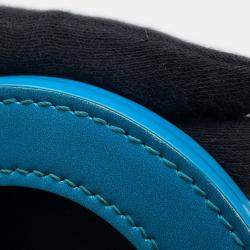 Pre Owned Louis Vuitton Sandwich Box Blue Monogram