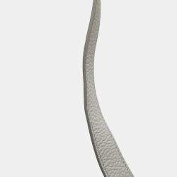 Pre Owned Louis Vuitton Flap Soft Trunk Messenger White Taurillon Leather