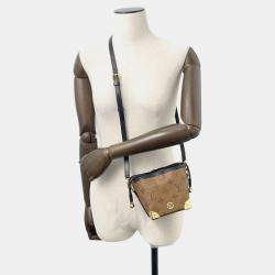 مملوكة مسبقًا Louis Vuitton Noe Purse Lv Bag Charm Noir Monogram Reverse Canvas