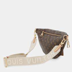 Pre Owned Louis Vuitton High Rise Brown/Beige Monogram