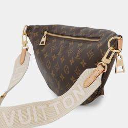 Pre Owned Louis Vuitton High Rise Brown/Beige Monogram