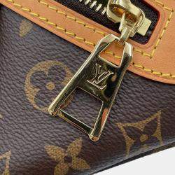 Pre Owned Louis Vuitton High Rise Brown/Beige Monogram