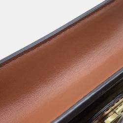 مملوكة مسبقًا Louis Vuitton Portefeuille Dauphine Noir Monogram/Monogram Reverse Canvas