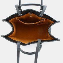 Pre Owned Louis Vuitton Onthego Noir Monogram Empreinte Leather Size Mm