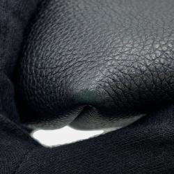 Pre Owned حقيبة هوبو لوي فيتون لوفكي نوير جلد عجل محبب حجم متوسط