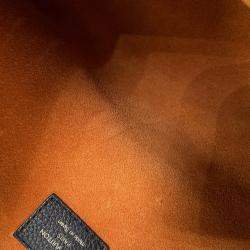 Pre Owned حقيبة هوبو لوي فيتون لوفكي نوير جلد عجل محبب حجم متوسط