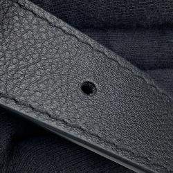 Pre Owned حقيبة هوبو لوي فيتون لوفكي نوير جلد عجل محبب حجم متوسط