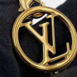 مملوكة مسبقًا حقيبة لوي فويتون بوشت كوسين سوداء جلد حمل صغير بنمط مونوغرام