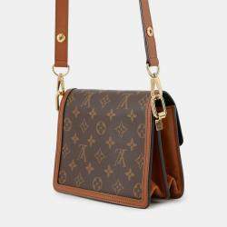 مملوكة مسبقًا حقيبة ميني لوي فيتون دوفين نوار قماش مونوغرام مونوغرام ريفيرس