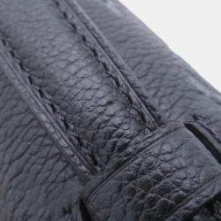 مملوكة مسبقًا Louis Vuitton Pochette Metis Ew Noir Monogram Empreinte Leather