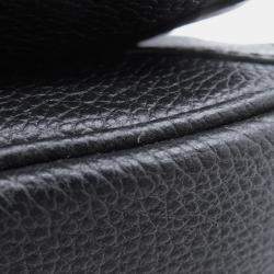 مملوكة مسبقًا Louis Vuitton Pochette Metis Ew Noir Monogram Empreinte Leather