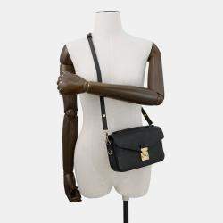 مملوكة مسبقًا Louis Vuitton Pochette Metis Ew Noir Monogram Empreinte Leather