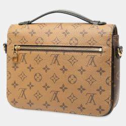 مملوكة مسبقًا Louis Vuitton Brown Monogram Reverse Pochette Metis