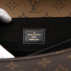 مملوكة مسبقًا Louis Vuitton Brown Monogram Reverse Pochette Metis
