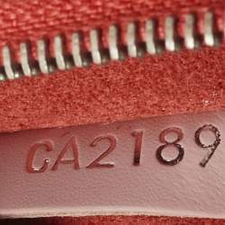 Pre Owned حقيبة لوي فيتون جرينيلي جلد أيبي زهري بليرين PM