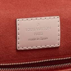 Pre Owned حقيبة لوي فيتون جرينيلي جلد أيبي زهري بليرين PM