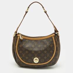 Pre Owned Louis Vuitton Tulum GM Monogram Canvas Bag