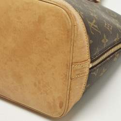 Pre Owned Louis Vuitton Alma PM Monogram Canvas Bag