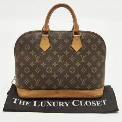 Pre Owned Louis Vuitton Alma PM Monogram Canvas Bag