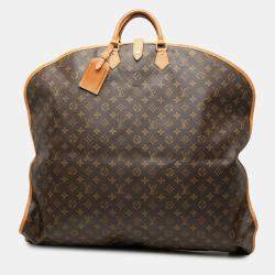 Pre Owned Louis Vuitton Brown Monogram Housse Porte Habits Garment Cover