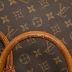 Pre Owned Louis Vuitton Brown Monogram Housse Porte Habits Garment Cover