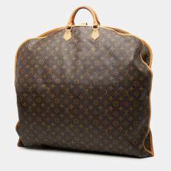 Pre Owned Louis Vuitton Brown Monogram Housse Porte Habits Garment Cover