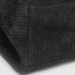 مملوكة مسبقًا Louis Vuitton Whisper PM Black Monogram Kohl Suede Bag