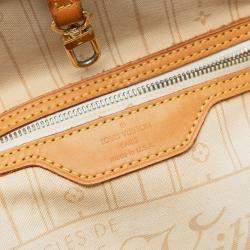 Pre Owned حقيبة لوي فيتون دامير أزور بيضاء نيفرفل متوسطة الحجم