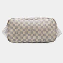 Pre Owned حقيبة لوي فيتون دامير أزور بيضاء نيفرفل متوسطة الحجم