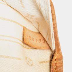 Pre Owned حقيبة لوي فيتون دامير أزور بيضاء نيفرفل متوسطة الحجم